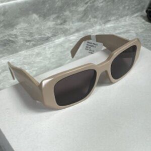 NEW | PRADA | 17WS | 17WS VYJ6X1 | 49 | POWDER | PURPLE BROWN | NON POLARIZED